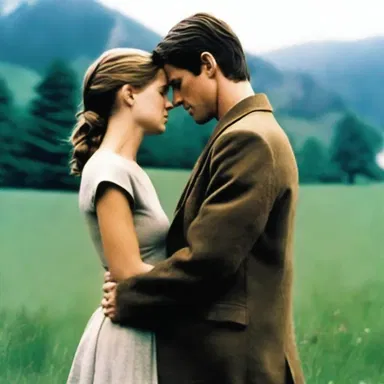 The movie portrayed a tragic love story that ended in death.