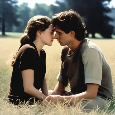 The movie portrayed a tragic love story that ended in death.