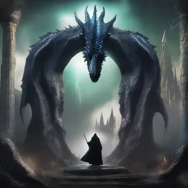 In the land of dragons and wizards, death is not the end, but a gateway to another realm.
