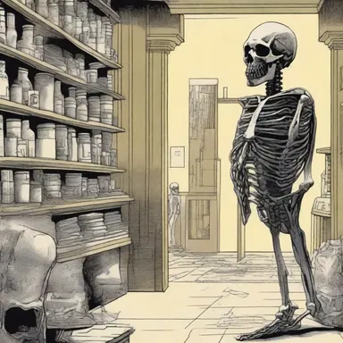 In the science fiction novel, the protagonist discovers a way to cheat death and live forever.