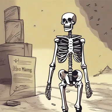 Why did the skeleton go to the party alone? Because he had no body to go with him, he was just looking for a death date!