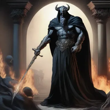 In Greek mythology, Hades is the god of death and ruler of the underworld.