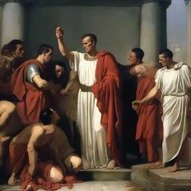 The death of Julius Caesar was a pivotal moment in Roman history.