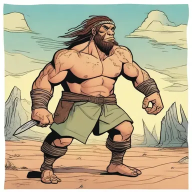 The protagonist in the graphic novel series 'Prehistoric Chronicles' is an ostracoderm warrior on a quest to save his homeland.