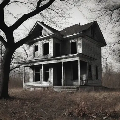 The eerie sound echoing in the old house would madden anyone who dared to spend a night there.