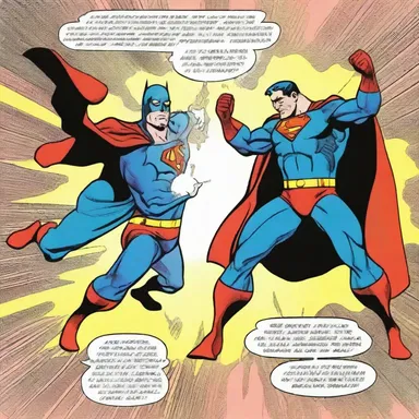 The superhero's powers were provably demonstrated in the comic book series.