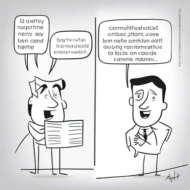 He misapplied the punchline to the wrong person, causing confusion instead of laughter.