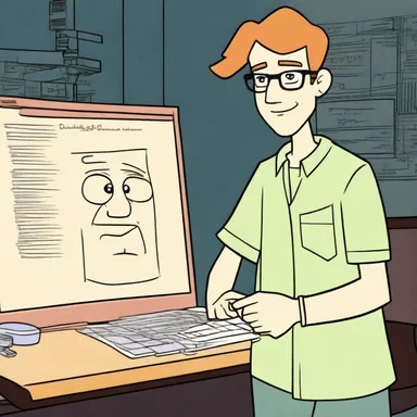 The animator misapplied the characteristic traits to the wrong character in the series.