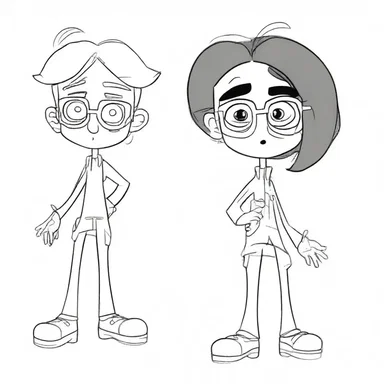 The animator misapplied the characteristic traits to the wrong character in the series.