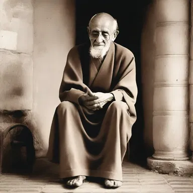The mendicant was devoted to a life of prayer and service, relying on the kindness of others to meet his basic needs.