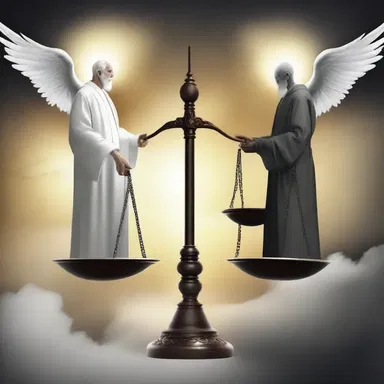The balance between good and evil is a prominent concept in many religious teachings.