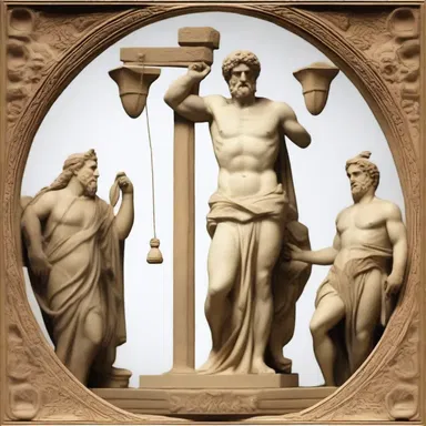 According to Greek mythology, the balance among the gods determined the fate of mortals.