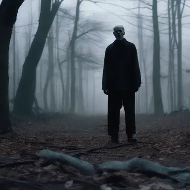The horror movie showcased a disturbed individual who disrupted the delicate balance between the living and the dead.