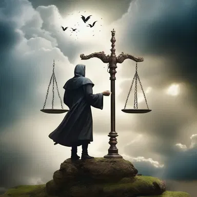 In the magical kingdom, the balance of good and evil was in constant flux.