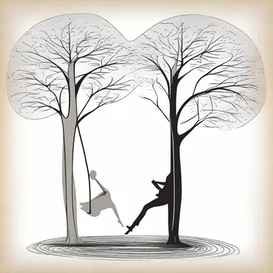They had a deep connection and a sense of balance in their relationship.