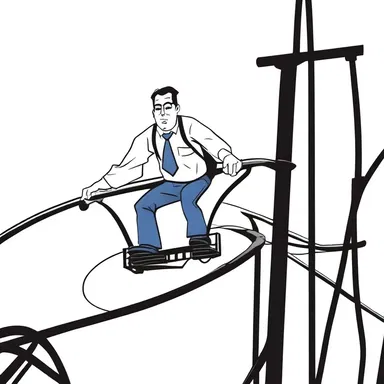 Why did the accountant refuse to ride the roller coaster? He didn't want to lose his balance!