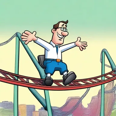 Why did the accountant refuse to ride the roller coaster? He didn't want to lose his balance!