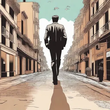 In the novel, the protagonist struggles to balance his personal and professional life.