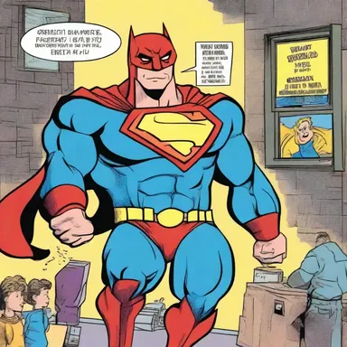The superhero comic series often depicts the protagonist trying to balance their personal life and their responsibilities as a hero.