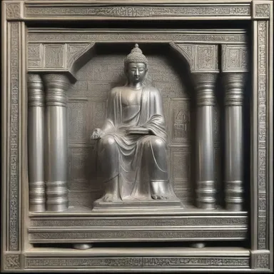 In the religious scripture, it is written that the sacred artifact was preserved through the ages through a process of galvanization.