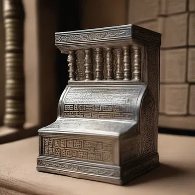 In the religious scripture, it is written that the sacred artifact was preserved through the ages through a process of galvanization.