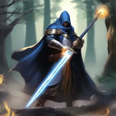 The magical sword bestowed upon the hero was a galvanization, igniting his determination to defeat the evil sorcerer.