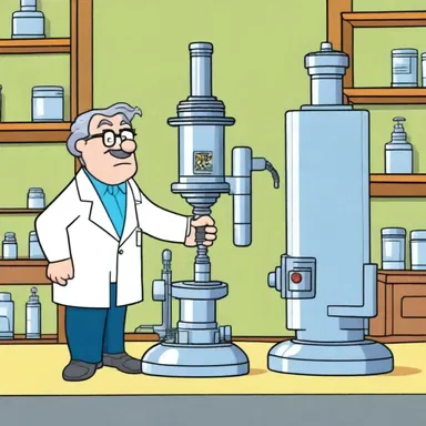 In the cartoon show, the scientist character invents a galvanization machine that brings inanimate objects to life.
