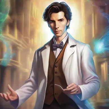 In the medically-themed fantasy novel, the protagonist is a doctor who can heal with magic.