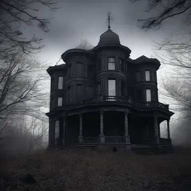 The protagonist made a precipitant decision to investigate the dark, abandoned mansion, ultimately leading to his demise.