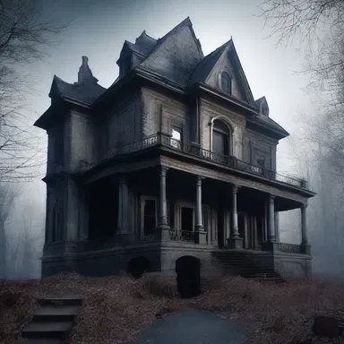 The protagonist made a precipitant decision to investigate the dark, abandoned mansion, ultimately leading to his demise.