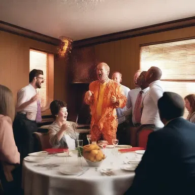 The unexpected punchline was the precipitant for the erupting laughter in the room.