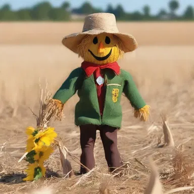 Why did the scarecrow win an award? Because he was outstanding in his field... present!