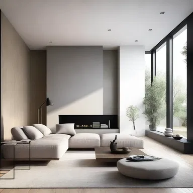 In the present, modern minimalist design is gaining popularity in architecture and interior design.