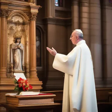 The priest presented a compelling argument during his sermon, emphasizing the importance of forgiveness.