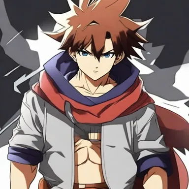In the popular anime series, the protagonist is presented as a brave warrior with extraordinary powers.