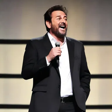 During the comedy show, the comedian presented a hilarious joke that had the audience in stitches.