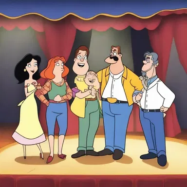 The animated series plans to present a special episode in which the characters perform a play on stage.