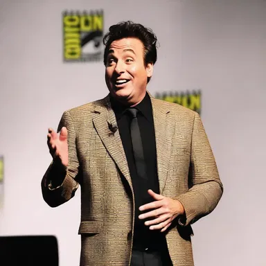 The comedian presented a hilarious joke to the crowd, causing uproarious laughter throughout the room.