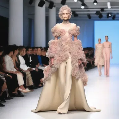 The designer presented a stunning collection of avant-garde clothing to fashion enthusiasts at the runway show.