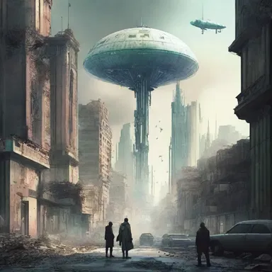 The story presents a captivating vision of a dystopian future.