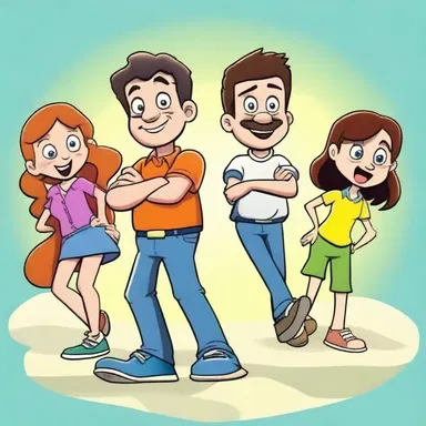 The cartoon series will present a hilarious adventure of the main character.