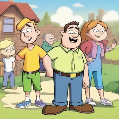 The cartoon series will present a hilarious adventure of the main character.