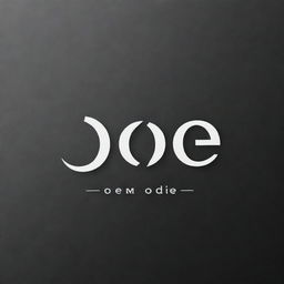 Create a modern and sophisticated logo with the name 'SOEJOEDIE' in bold and stylish lettering.