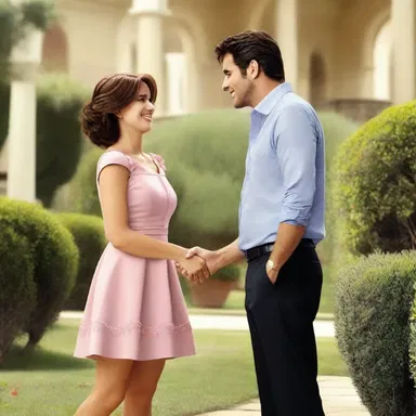 In the romantic comedy, the protagonist used a ruse to surprise their partner with a grand gesture.