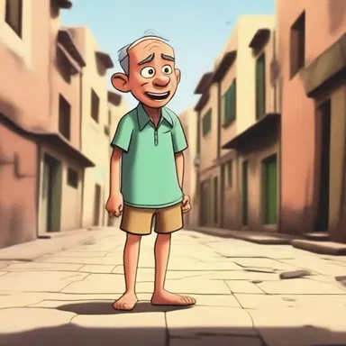 The animated cartoon featured a lovable pauper who found strength and resilience despite his impoverished circumstances.