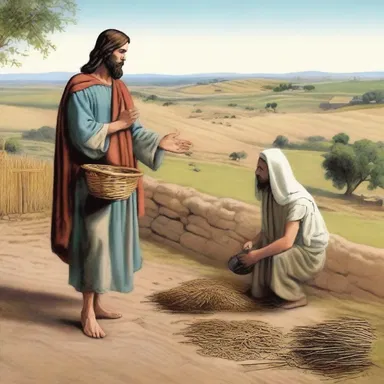 The parable told by Jesus in the Bible teaches us about the importance of helping the pauper and showing compassion towards the less fortunate.