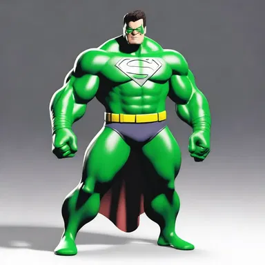 The superhero's moldable body allowed him to change his shape and size to tackle any villain.