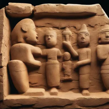 Archaeologists discovered ancient moldable figurines in the ruins of an ancient civilization, revealing insights into their artistic practices.