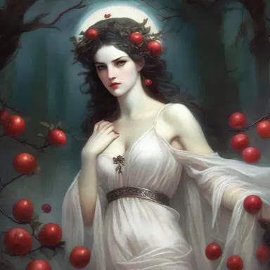 In Greek mythology, Persephone felt hesitation when entering the Underworld as she knew she would have to leave her mother behind and live with Hades.