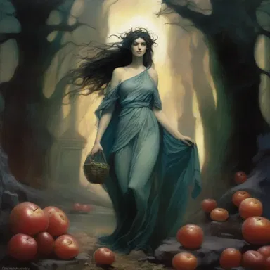 In Greek mythology, Persephone felt hesitation when entering the Underworld as she knew she would have to leave her mother behind and live with Hades.